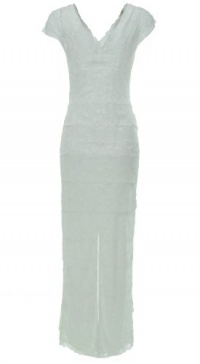 Marina Double V-Neck Lace Dress Marina Double V-Neck Lace Dress