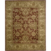 Nourison JA24 Jaipur Rectangle Hand Tufted Area Rug, 7.9 by 9.9-Feet, Cinnamon Nourison JA24 Jaipur Rectangle Hand Tufted Area Rug, 7.9 by 9.9-Feet, Cinnamon