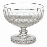 The Colleen Footed Centerpiece from Waterford has two layers of period cut patterns that are combine to create a multi-faceted sparkle. The Colleen Footed Centerpiece from Waterford has two layers of period cut patterns that are combine to create a multi-faceted sparkle.