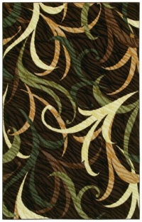 Shaw Living Centre Street Collection 3 by 5 Karma Area Rug, Brown Shaw Living Centre Street Collection 3 by 5 Karma Area Rug, Brown