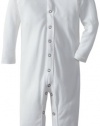 Splendid Littles Unisex-Baby  Always Mini Stripe Long Romper, White, 12-18 Months