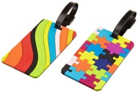 Travelon Luggage Puzzles and Swirls Set Of 2 Luggage Tags Travelon Luggage Puzzles and Swirls Set Of 2 Luggage Tags