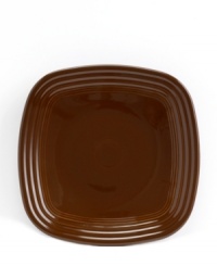 With the chip-resistant durability and fun colors you expect of square plates from Fiesta, the Square luncheon plate has a bold new shape that's worth celebrating. Ridged edges and a glossy finish bring out all the right angles. With the chip-resistant durability and fun colors you expect of square plates from Fiesta, the Square luncheon plate has a bold new shape that's worth celebrating. Ridged edges and a glossy finish bring out all the right angles.