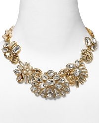 To celebrate 40 years, Carolee is breaking out the baubles. This necklace features pearl and cluster stations and is designed to add a memorable touch every look. To celebrate 40 years, Carolee is breaking out the baubles. This necklace features pearl and cluster stations and is designed to add a memorable touch every look.