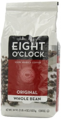 Eight O'Clock Coffee Original Bean Whole Bean Coffee, 36-Ounce Eight O'Clock Coffee Original Bean Whole Bean Coffee, 36-Ounce