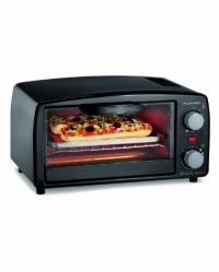 Proctor Silex 4 slice Toaster Oven, Black Proctor Silex 4 slice Toaster Oven, Black