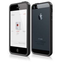 elago S5 Bumper Case for iPhone 5 - eco friendly Retail Packaging - Black