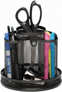 Rolodex Mesh Spinning Sorter, Black (1773083) Rolodex Mesh Spinning Sorter, Black (1773083)