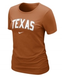 Keep your team pride on display with this NCAA Texas Longhorns t-shirt from Nike. Keep your team pride on display with this NCAA Texas Longhorns t-shirt from Nike.