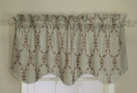 Victoria Classics Manchester Blue 60 Rod Pocket Valance Victoria Classics Manchester Blue 60 Rod Pocket Valance