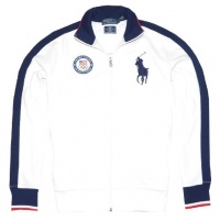 Polo Ralph Lauren Men USA Olympic Team Big Pony Logo Full Zip Jacket Polo Ralph Lauren Men USA Olympic Team Big Pony Logo Full Zip Jacket