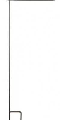 Black Garden Flag Pole Black Garden Flag Pole