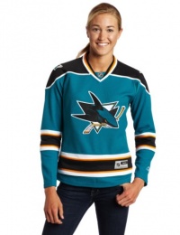 NHL San Jose Sharks Women's Teal NHL Premier Jersey NHL San Jose Sharks Women's Teal NHL Premier Jersey