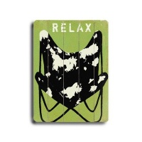 Arte House Wooden Sign, Relax Arte House Wooden Sign, Relax