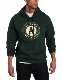MLB Oakland Athletics Suede Tek Long Sleeve Hooded Fleece Pullover MLB Oakland Athletics Suede Tek Long Sleeve Hooded Fleece Pullover