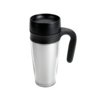 OXO Good Grips LiquiSeal 360-Degree 12-ounce Travel Mug with Handle, Silver OXO Good Grips LiquiSeal 360-Degree 12-ounce Travel Mug with Handle, Silver