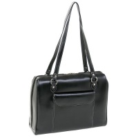 McKleinUSA GLENVIEW 94745C Black Leather Ladies' Laptop Case McKleinUSA GLENVIEW 94745C Black Leather Ladies' Laptop Case