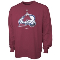Colorado Avalanche Primary Logo Long Sleeve T-Shirt Colorado Avalanche Primary Logo Long Sleeve T-Shirt