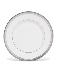 A perfectly balanced complement to the refined charm of the Sterling dinnerware and dishes collection from Wedgwood. This versatile accent plate completes the look with mild, pleasing contrast. A perfectly balanced complement to the refined charm of the Sterling dinnerware and dishes collection from Wedgwood. This versatile accent plate completes the look with mild, pleasing contrast.
