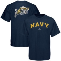 Navy Midshipmen adidas Navy Relentless T-Shirt Navy Midshipmen adidas Navy Relentless T-Shirt