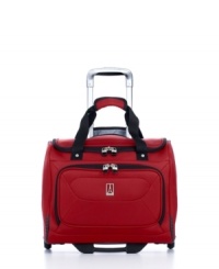 The lighter side of luggage. Even when fully packed, this lightweight tote from Travelpro gives you a serious edge with durable, tear-resistant nylon construction and smart organizational space to help you find exactly what you need... and fast. Limited lifetime warranty. The lighter side of luggage. Even when fully packed, this lightweight tote from Travelpro gives you a serious edge with durable, tear-resistant nylon construction and smart organizational space to help you find exactly what you need... and fast. Limited lifetime warranty.