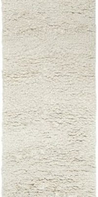 Area Rug 2x8 Runner Shag Ivory Color - Surya Metropolitan Rug from RugPal Area Rug 2x8 Runner Shag Ivory Color - Surya Metropolitan Rug from RugPal