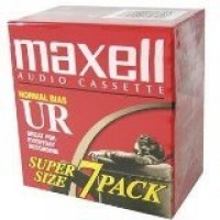 Maxell UR-90 Blank Audio Cassette Tape, 7 Pack Maxell UR-90 Blank Audio Cassette Tape, 7 Pack