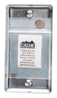 Cache Advance Geocache Utility Plate Cover Cache Advance Geocache Utility Plate Cover