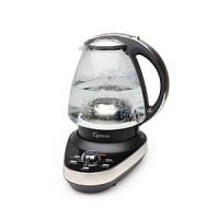 Achieve the perfect cup of tea with this exceptional tea maker from Capresso, featuring a cordless design for easy transfer and a range of temperature controls for optimum brewing. Achieve the perfect cup of tea with this exceptional tea maker from Capresso, featuring a cordless design for easy transfer and a range of temperature controls for optimum brewing.