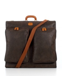 In the world of travel, you deserve to land on luxury. Striking craftsmanship and stunning attention to detail stand out in this first-class flier. Enjoy the peace of mind that comes with traveling in ultimate style with this incredible closet on the go, which features tie-down straps, large exterior pockets perfect for shoes or outerwear, accessory pockets and universal hanger brackets. 2-year limited warranty. In the world of travel, you deserve to land on luxury. Striking craftsmanship and stunning attention to detail stand out in this first-class flier. Enjoy the peace of mind that comes with traveling in ultimate style with this incredible closet on the go, which features tie-down straps, large exterior pockets perfect for shoes or outerwear, accessory pockets and universal hanger brackets. 2-year limited warranty.