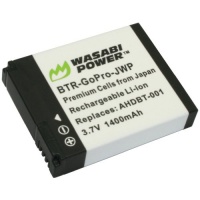 Wasabi Power Battery for GoPro AHDBT-001, AHDBT-002 and GoPro HD HERO, HERO2 Camera