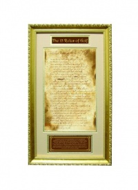 Steiner Sports Framed The Original 13 Rules of Golf Steiner Sports Framed The Original 13 Rules of Golf