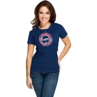 MLB Atlanta Braves Retroized Short Sleeve Crew Neck Tee Women's MLB Atlanta Braves Retroized Short Sleeve Crew Neck Tee Women's