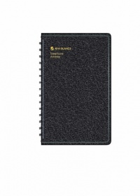 AT-A-GLANCE Telephone/Address Book, 5 x 8 Inches, Black, Undated (80-011-05) AT-A-GLANCE Telephone/Address Book, 5 x 8 Inches, Black, Undated (80-011-05)