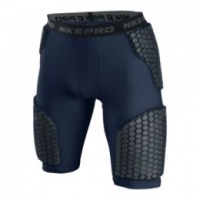 Nike Pro Combat Vis-Deflex Men's Basketball Shorts Blue XL