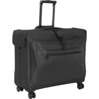Delsey Luggage Helium X'pert Lite Ultra Light 4 Wheel Spinner Garment Bag, Black, 45 Inch Delsey Luggage Helium X'pert Lite Ultra Light 4 Wheel Spinner Garment Bag, Black, 45 Inch
