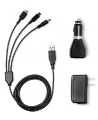 At home or on the go, get the hook up for all your gaming systems! This universal car adapter, AC adapter and USB power cord set works with your Nintendo DS, Nintendo DSi, Nintendo DSi XL and PSP. At home or on the go, get the hook up for all your gaming systems! This universal car adapter, AC adapter and USB power cord set works with your Nintendo DS, Nintendo DSi, Nintendo DSi XL and PSP.