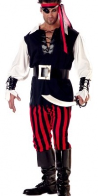 California Costume Men's Adult-Cutthroat Pirate California Costume Men's Adult-Cutthroat Pirate
