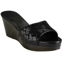 Cole Haan Womens Air Mila Mid Slide,Black,7.5 B(M) US Cole Haan Womens Air Mila Mid Slide,Black,7.5 B(M) US