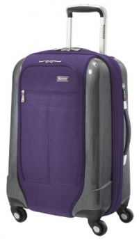 Ricardo Beverly Hills Luggage Crystal City 20 Inch Expandable Spinner Carry-on Bag, Imperial Purple, Medium Ricardo Beverly Hills Luggage Crystal City 20 Inch Expandable Spinner Carry-on Bag, Imperial Purple, Medium