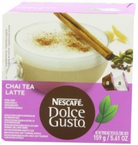 Nescaf? Dolce Gusto for Nescaf? Dolce Gusto Brewers, Chai Tea Latte, 16 Count (Pack of 3)