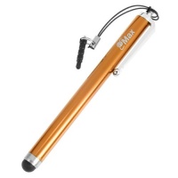 BlueMall Orange Universal Capacitive TouchScreen Stylus with 3.5mm Adapter Plug works with iPad, Hp TouchPad, iPhone 4 / 4S, Kindle fire, Touch and all capacitive Touch screen Devices - Retail Packaging BlueMall Orange Universal Capacitive TouchScreen Stylus with 3.5mm Adapter Plug works with iPad, Hp TouchPad, iPhone 4 / 4S, Kindle fire, Touch and all capacitive Touch screen Devices - Retail Packaging