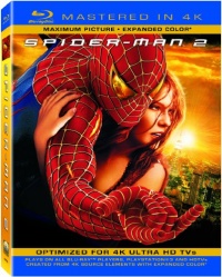 Spider-Man 2 (Mastered in 4K) (Single-Disc Blu-ray + Ultra Violet Digital Copy) Spider-Man 2 (Mastered in 4K) (Single-Disc Blu-ray + Ultra Violet Digital Copy)