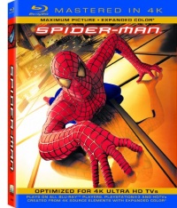 Spider-Man (Mastered in 4K) (Single-Disc Blu-ray + Ultra Violet Digital Copy) Spider-Man (Mastered in 4K) (Single-Disc Blu-ray + Ultra Violet Digital Copy)