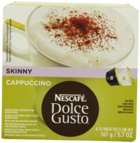 Nescafe Dolce Gusto for Nescafe Dolce Gusto Brewers, Skinny Cappuccino, 16 Count (Pack of 3) Nescafe Dolce Gusto for Nescafe Dolce Gusto Brewers, Skinny Cappuccino, 16 Count (Pack of 3)