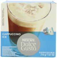 Nescafe Dolce Gusto for Nescafe Dolce Gusto Brewers, Cappuccino Ice, 16 Count (Pack of 3) Nescafe Dolce Gusto for Nescafe Dolce Gusto Brewers, Cappuccino Ice, 16 Count (Pack of 3)
