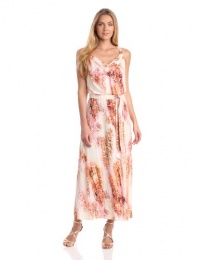 Calvin Klein Women's Maxi Dress, Hibiscus Multi, X-Small Calvin Klein Women's Maxi Dress, Hibiscus Multi, X-Small