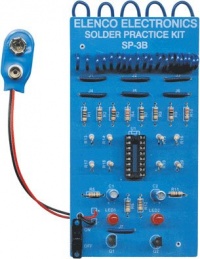 Elenco SP3B Practical Soldering Project Kit