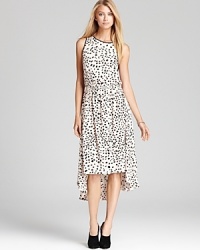 Beautifully structured and punctuated with all-over dots, this stylish Sam & Lavi Dress strikes a perfect balance between feminine elegance and modern edge. Beautifully structured and punctuated with all-over dots, this stylish Sam & Lavi Dress strikes a perfect balance between feminine elegance and modern edge.