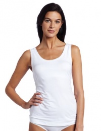 Hanro Women's Cotton Superior Camisole Bra, White, Large Hanro Women's Cotton Superior Camisole Bra, White, Large